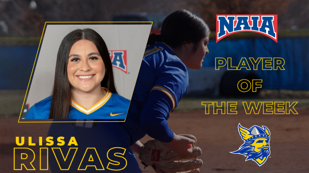 RIVAS EARNS NAIA SOFTBALL PLAYERS OF THE WEEK HONORS