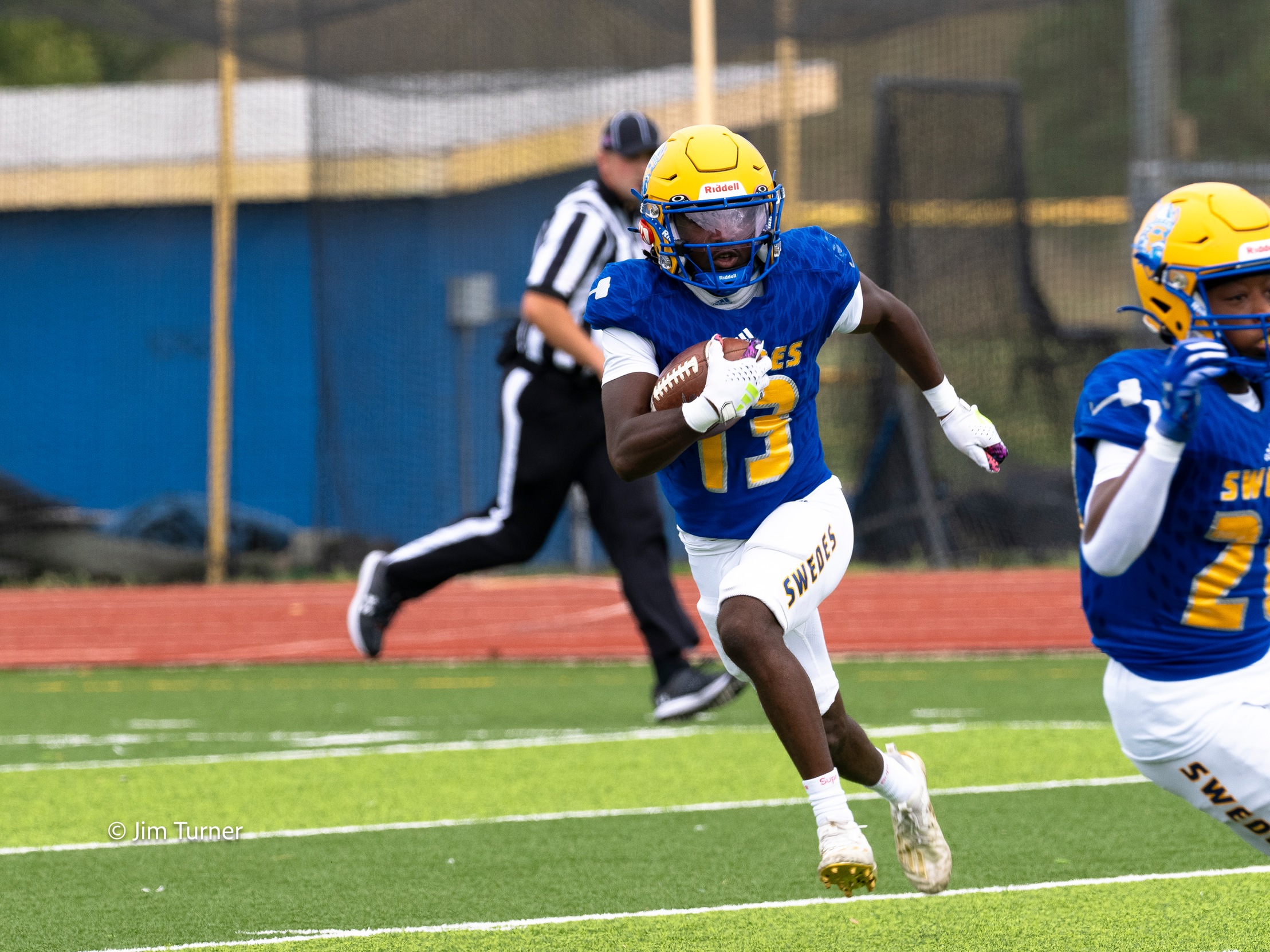 SWEDES LOSE CROSS-COUNTY RIVALRY; FALL 59-7