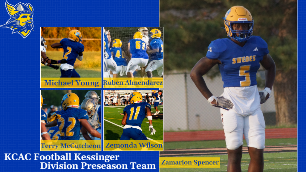 FIVE SWEDES EARN FOOTBALL PRESEASON HONORS