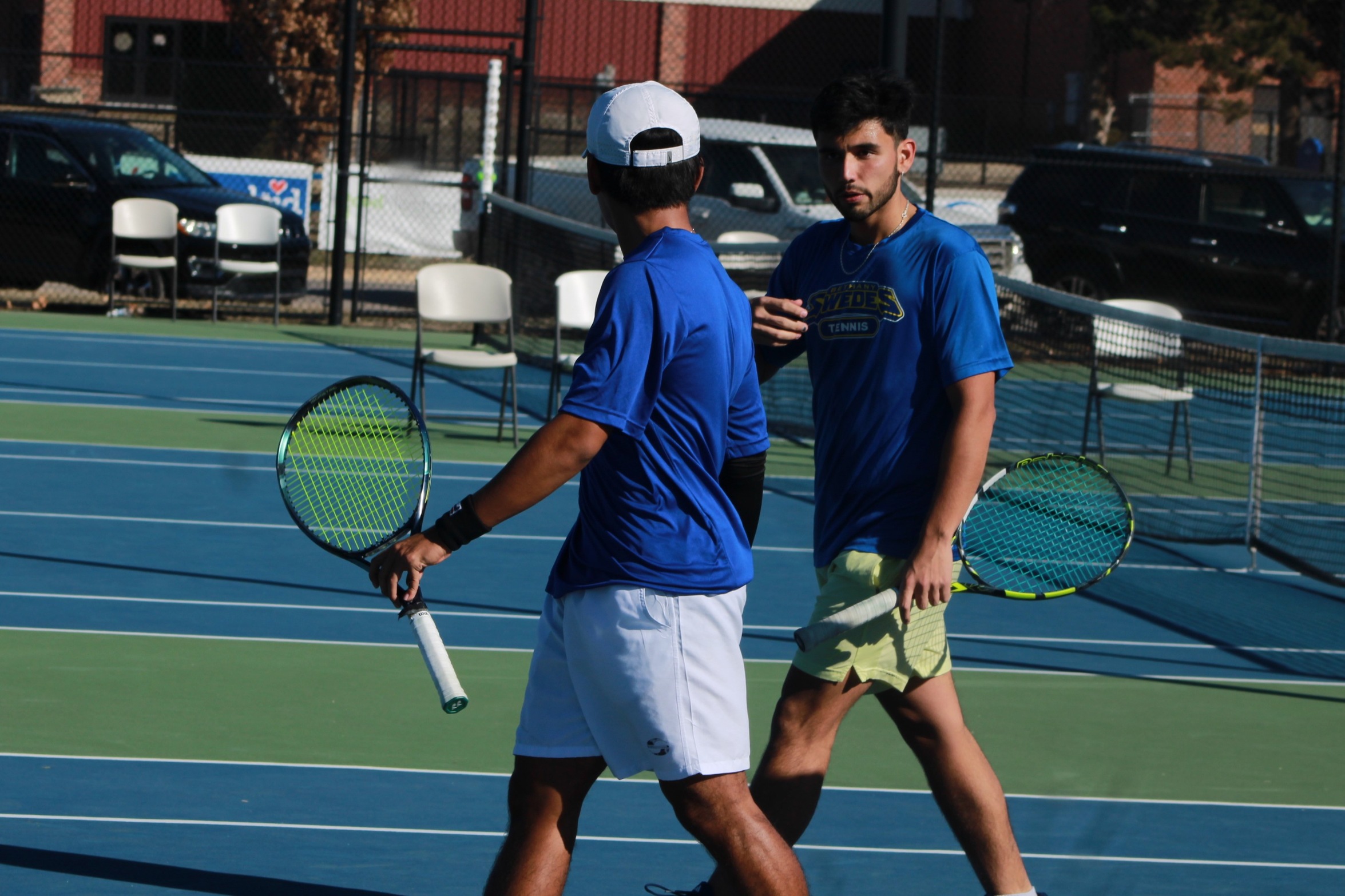 SWEDES SPLIT SEASON OPENER VS JOHN BROWN