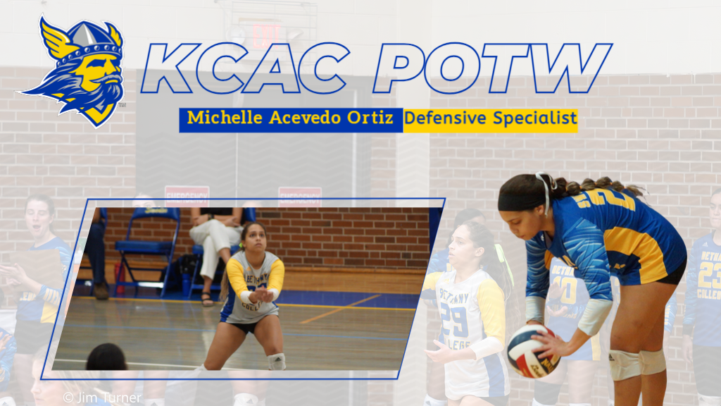 ORTIZ EARNS KCAC VOLLEYBALL DEFENSIVE PLAYER OF THE WEEK